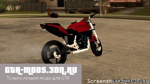 Мотоцикл CB600F 2012 для GTA San Andreas